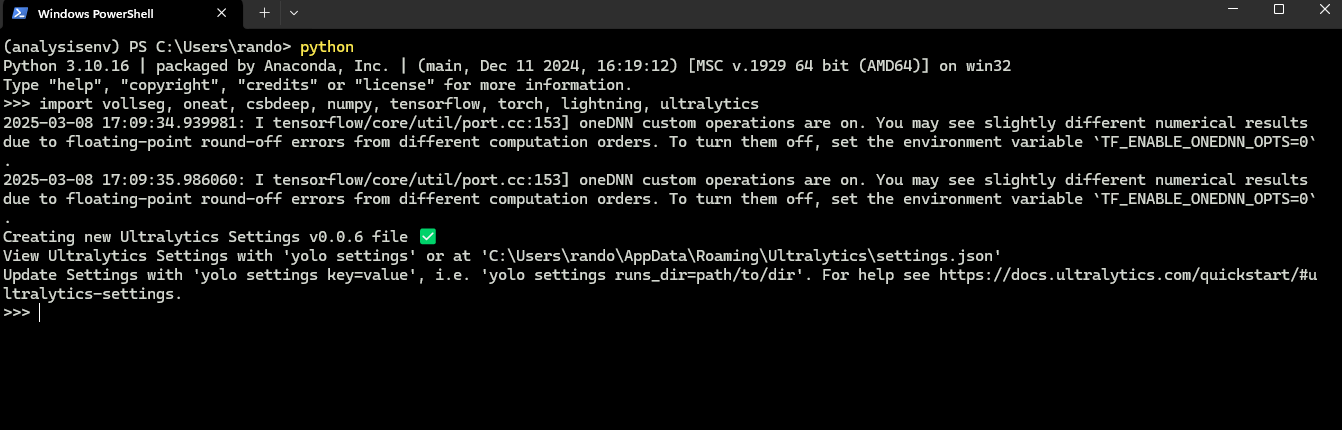 Step 10: Verification output
